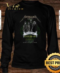 Official 2021 Metallica Band Pandemic Covid-19 In Case Of Emergency Toilet Paper Shirt 7