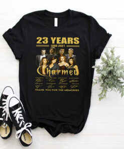 23 Years 1998-2021 Charmed Thank You For The Memmories T Shirt
