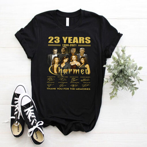 23 Years 1998-2021 Charmed Thank You For The Memmories T Shirt