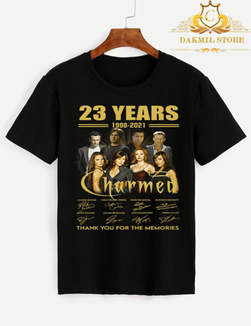 23 Years 1998-2021 Charmed Thank You For The Memmories T Shirt