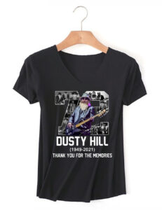 72 Dusty Hill 1949-2021 Thank You For The Memories Tank Top