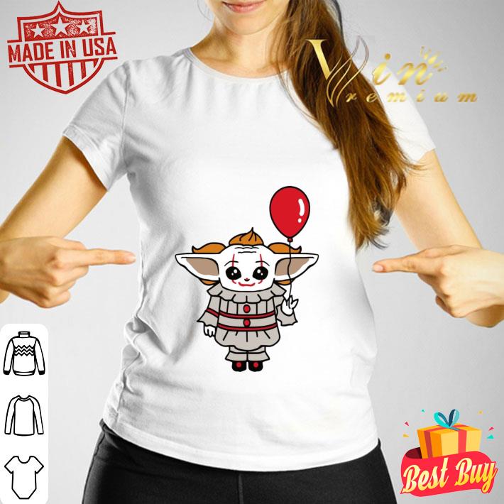 Baby Yoda Mashup Pennywise Halloween 2021 Shirt Official Baby Yoda Mashup Pennywise Halloween 2021 Shirt 3