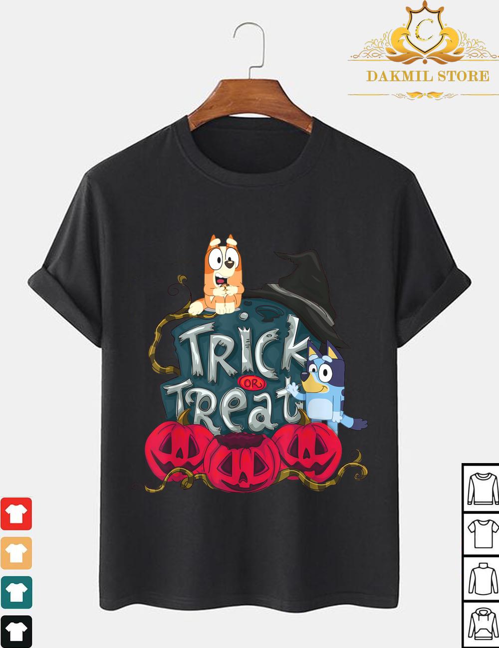 Blueys Halloween funny gift T Shirt,Blueys Halloween T-Shirt,Halloween Party Shirt,The B-Boo Crew Halloween Shirt,Bluey Dad Shirt