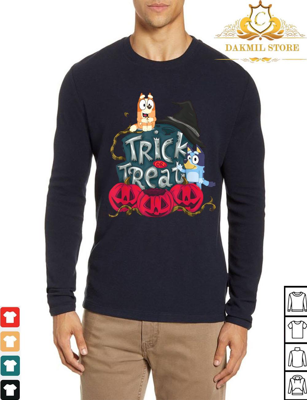 Blueys Halloween funny gift T Shirt,Blueys Halloween T-Shirt,Halloween Party Shirt,The B-Boo Crew Halloween Shirt,Bluey Dad Shirt