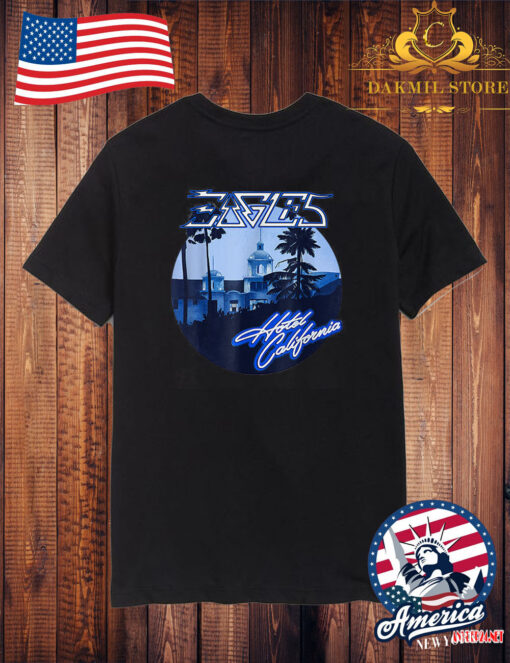 California Classic Rock Music Lovers Eagles Welcome To The Hotel T Shirt