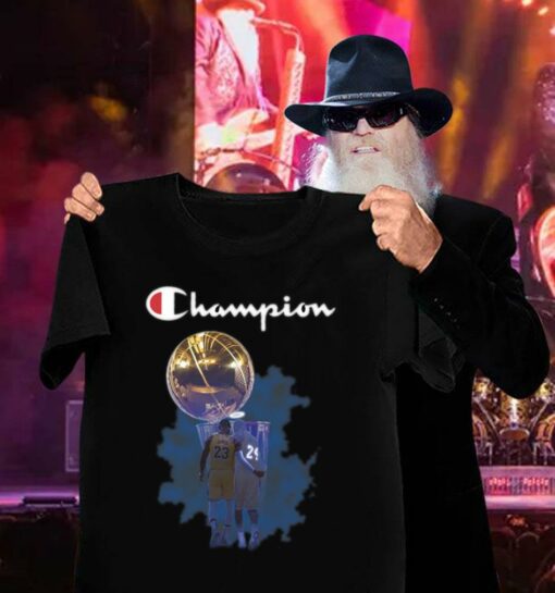 Funny Champion LeBron James and Kobe Bryant Lakers Shirt 3