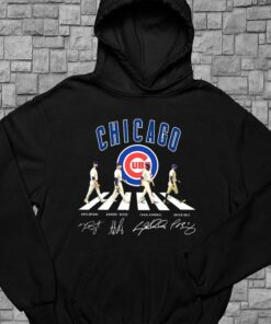 Chicago Cubs Shirt, Chicago Cubs Abbey Road Signatures Shirt, Kris Bryant, Anthony Rizzo For Men Shirt 7