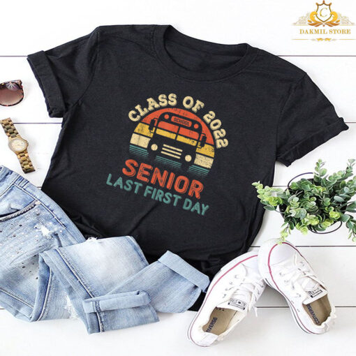 Class Of 2022 Senior My Last First Day Back To School T-Shirt