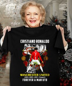 Original Cr7 Cristiano Ronaldo Back To Manchester United 2003-2009 2021-present forever a Man UTD Signature shirt 6