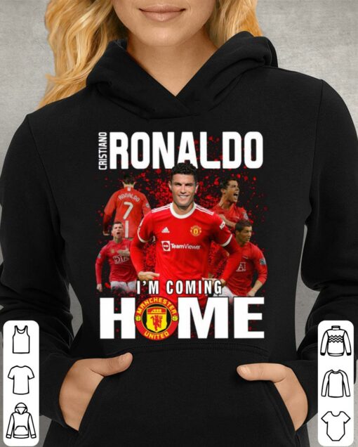 Awesome Cristiano Ronaldo Cr7 I'm Coming Home Manchester United Shirt 4