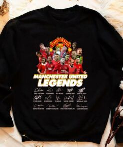 Funny Cristiano Ronaldo Manchester United Legends Signatures Shirt 7