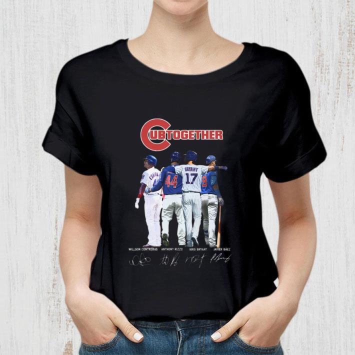 Cub Together Best Players Chicago Cubs MLB Signatures Shirt Official Cub Together Best Players Chicago Cubs MLB Signatures Shirt 2