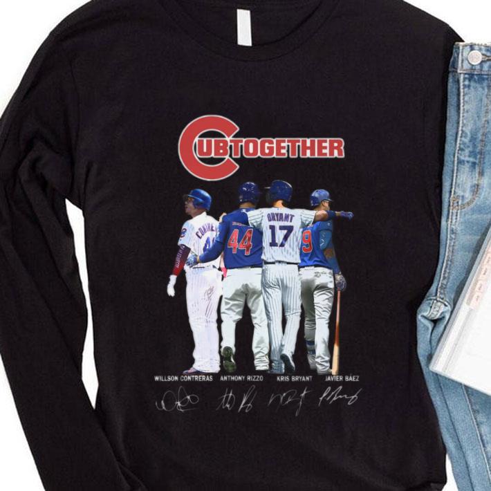 Cub Together Best Players Chicago Cubs MLB Signatures Shirt Official Cub Together Best Players Chicago Cubs MLB Signatures Shirt 4