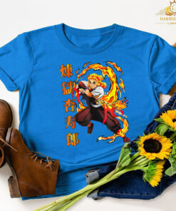 Demons Slayers Kimetsus No Yaibas Rengokus T-Shirt