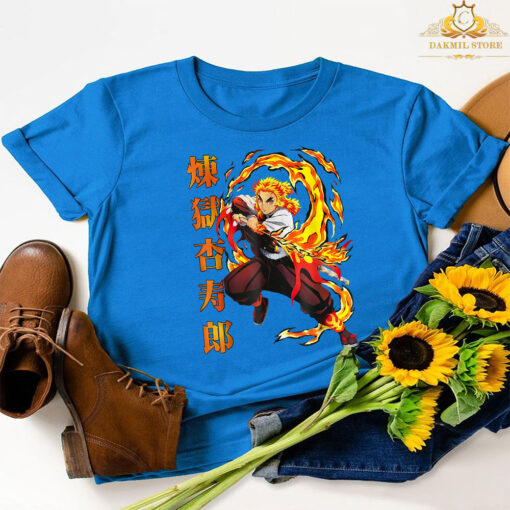 Demons Slayers Kimetsus No Yaibas Rengokus T-Shirt