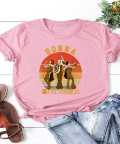 Donna-Gift and The Dynamos-Vintage Retro T-Shirt
