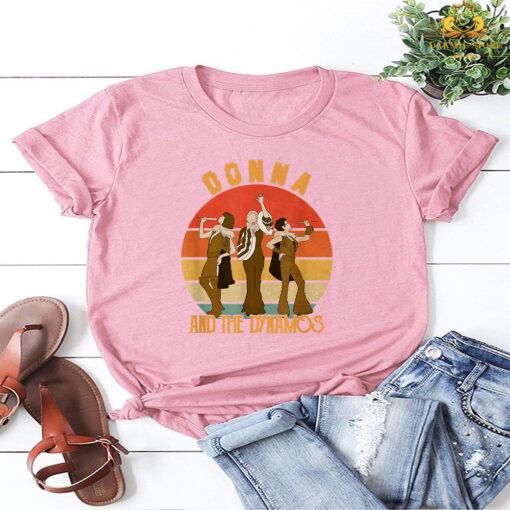 Donna-Gift and The Dynamos-Vintage Retro T-Shirt