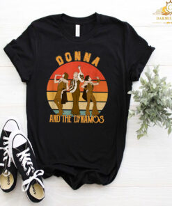 Donna-Gift and The Dynamos-Vintage Retro T-Shirt