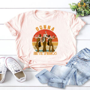 Donna-Gift and The Dynamos-Vintage Retro T-Shirt