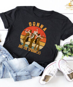 Donna-Gift and The Dynamos-Vintage Retro T-Shirt