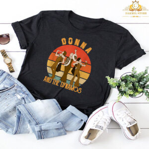 Donna-Gift and The Dynamos-Vintage Retro T-Shirt