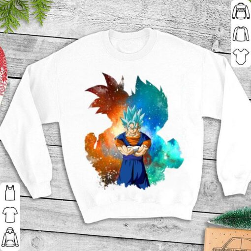 Hot Dragon Ball Super Son Goku Fusion Vegeta Vegito Super Saiyan Blue Shirt 3