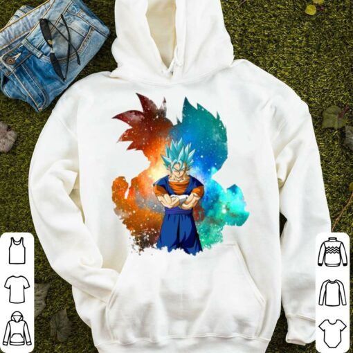 Hot Dragon Ball Super Son Goku Fusion Vegeta Vegito Super Saiyan Blue Shirt 4