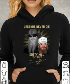 Dusty Hill Legends Never Die 1949-2021 Signature Shirt 7