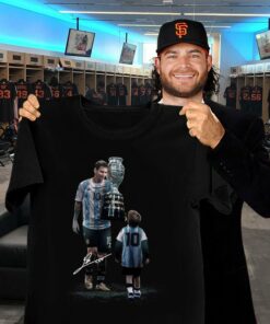Father's day Lionel Messi And Son Signature Shirt 5