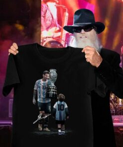 Father's day Lionel Messi And Son Signature Shirt 6