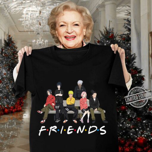 Hot Friends LIBERE For Naruto Anime Sasuke Kakashi Sakura Itachi Shikamaru Shirt 3