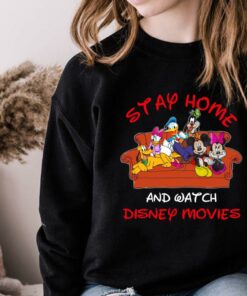 Friends Mickey Mouse Stay Home Watch TV Shirt 7