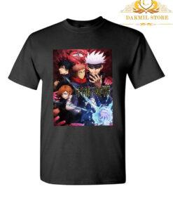Gojos Team Jujutsus Kaisens Anime Graphic Art T Shirt