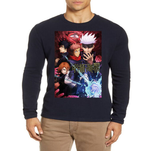 Gojos Team Jujutsus Kaisens Anime Graphic Art T Shirt