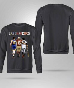Official Golden State Warriors San Francisco 49ers San Francisco Giants Signatures Shirt 7