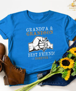 Grandpa and Grandson best friend forever T-shirt
