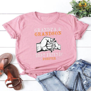Grandpa and Grandson best friend forever T-shirt