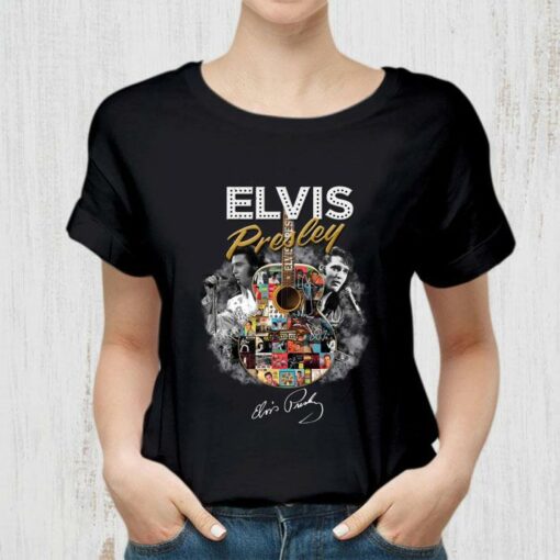 Awesome Guitarist Elvis Presley Signature Shirt 2