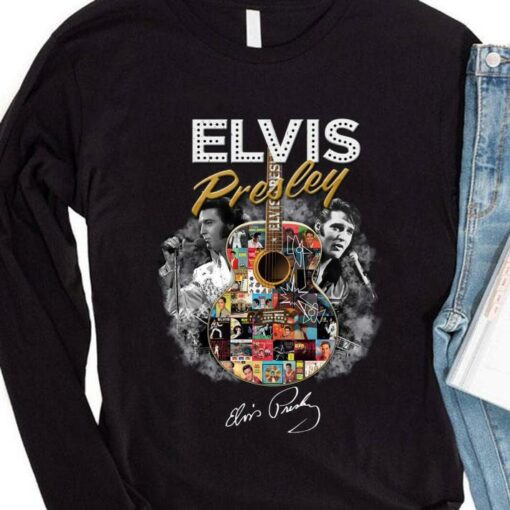 Awesome Guitarist Elvis Presley Signature Shirt 4