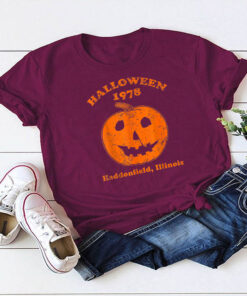 Halloween 1978 holiday spooky gift myers pumpkin haddonfield Shirt