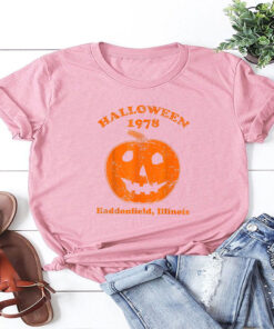 Halloween 1978 holiday spooky gift myers pumpkin haddonfield Shirt
