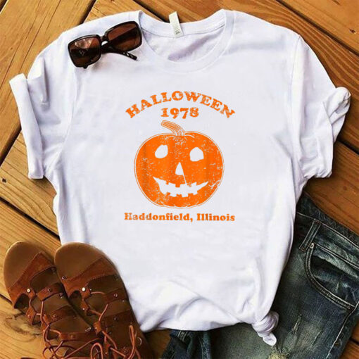 Halloween 1978 holiday spooky gift myers pumpkin haddonfield Shirt