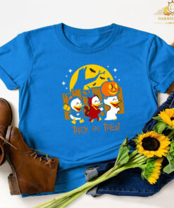 Halloween Donald duck trick or treat T-shirt
