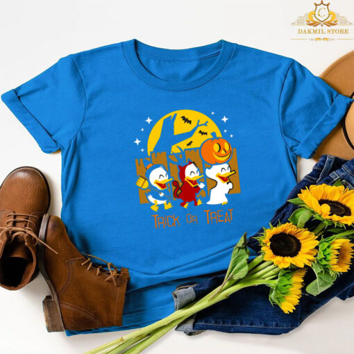 Halloween Donald duck trick or treat T-shirt