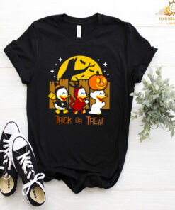 Halloween Donald duck trick or treat T-shirt