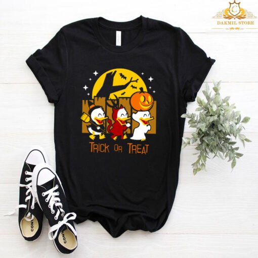 Halloween Donald duck trick or treat T-shirt