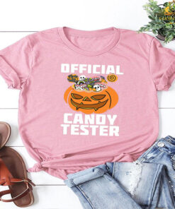 Halloween Official Candy Tester T shirt