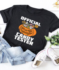 Halloween Official Candy Tester T shirt