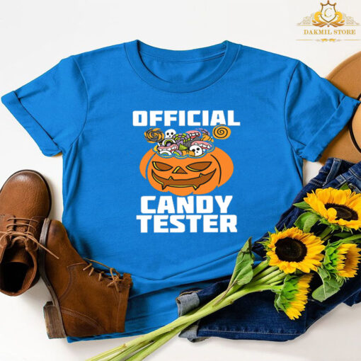 Halloween Official Candy Tester T shirt