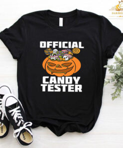 Halloween Official Candy Tester T shirt